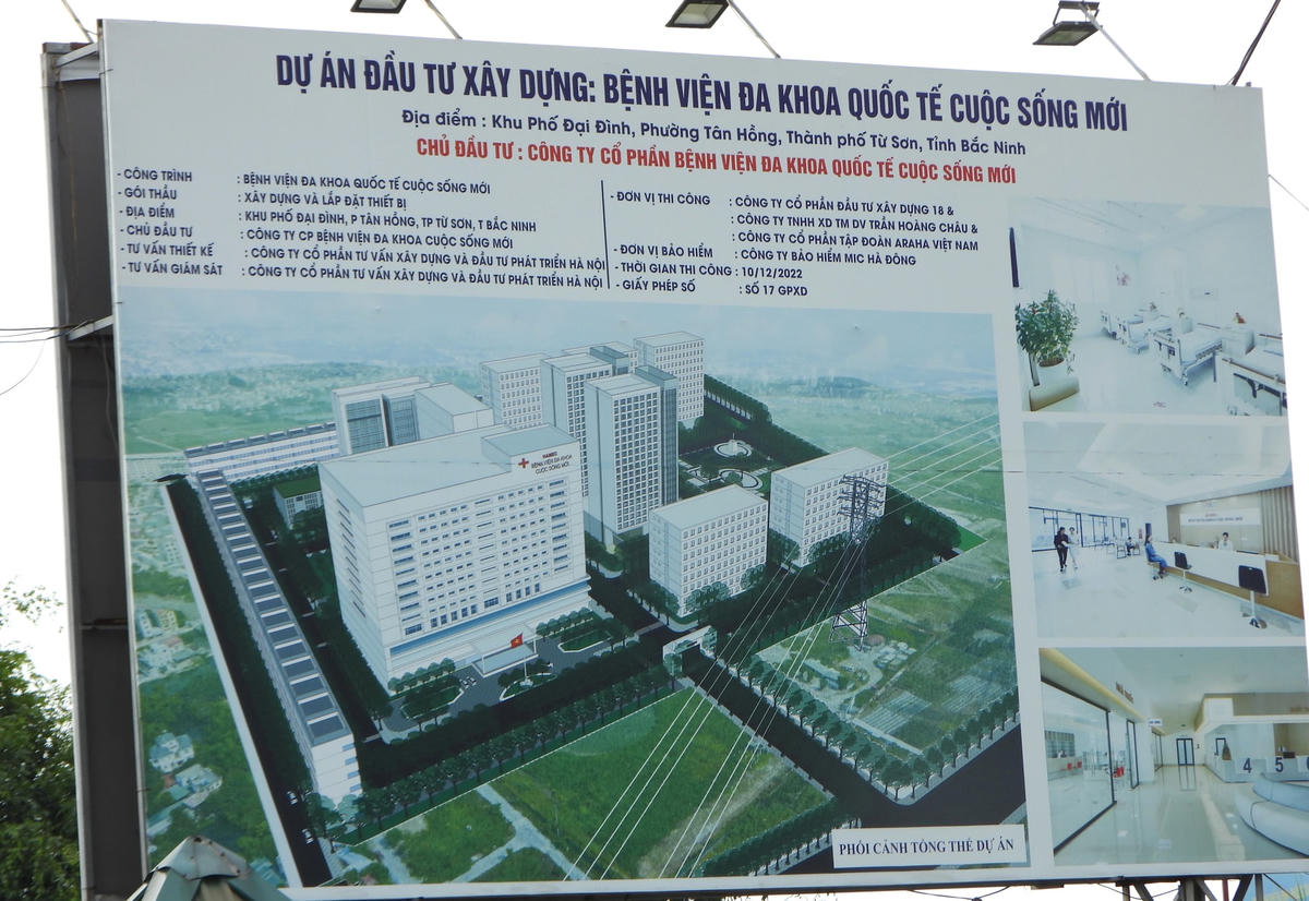 Phối cảnh tổng thể của Dự án.