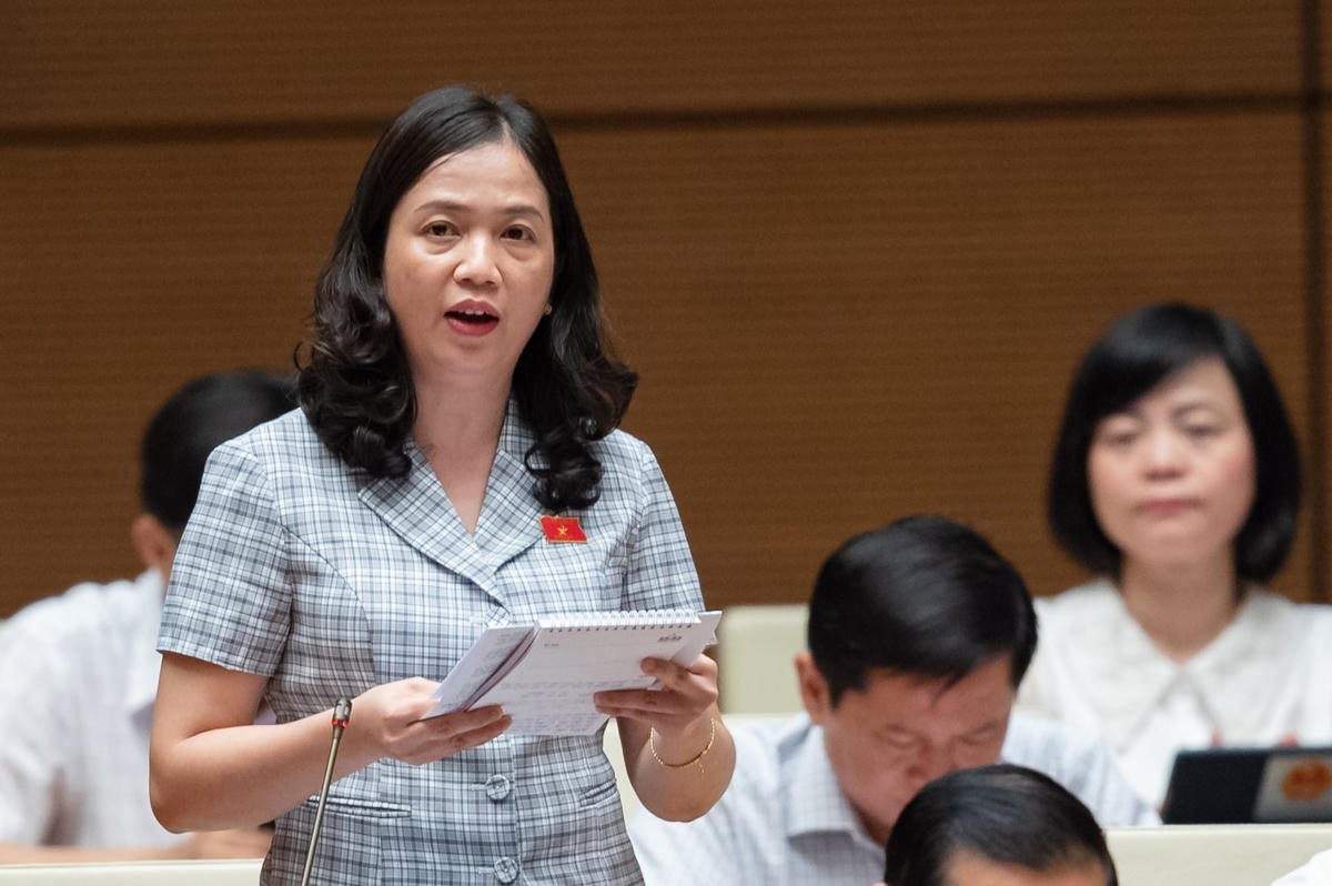 Đại biểu Quốc hội Huỳnh Sang (đoàn Bình Phước). Ảnh: Quang Vinh