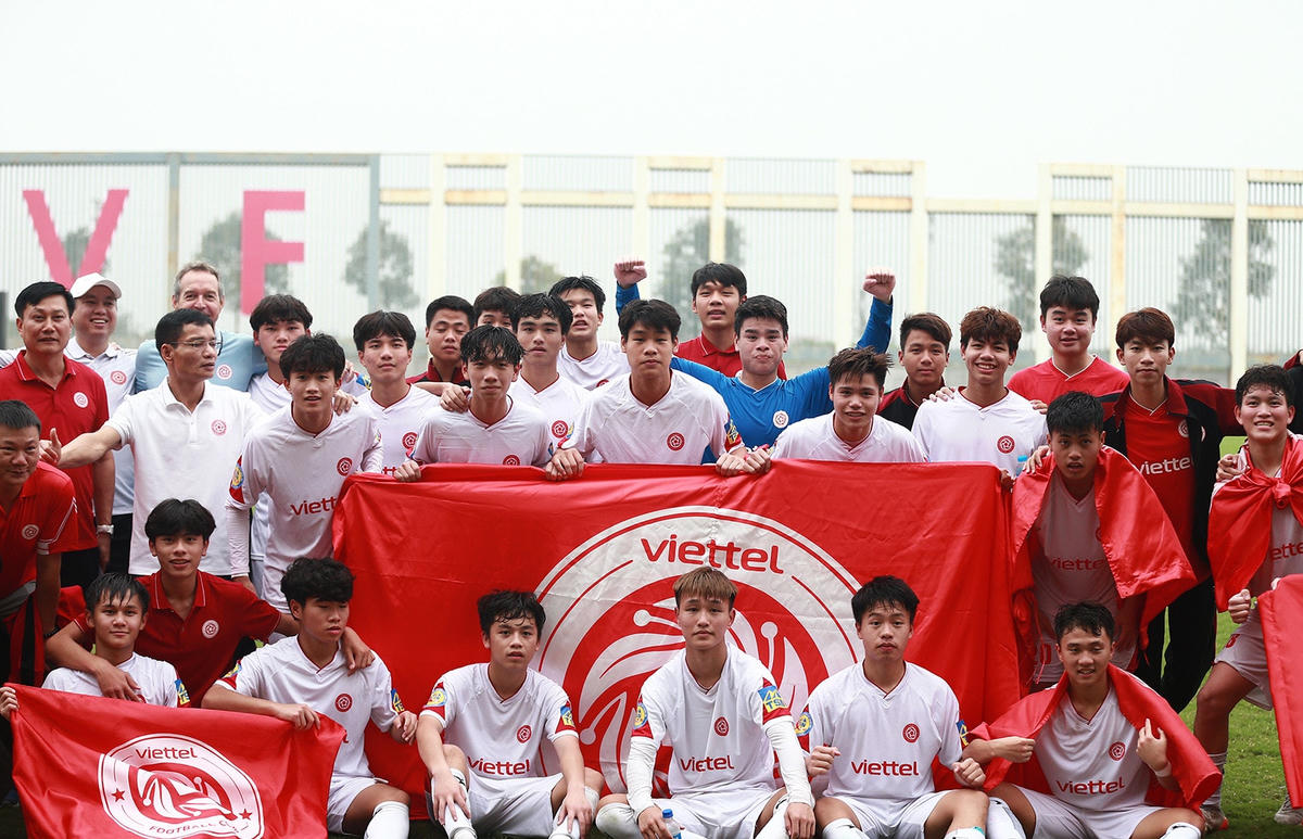 U17 Viettel lên ngôi xứng đáng.