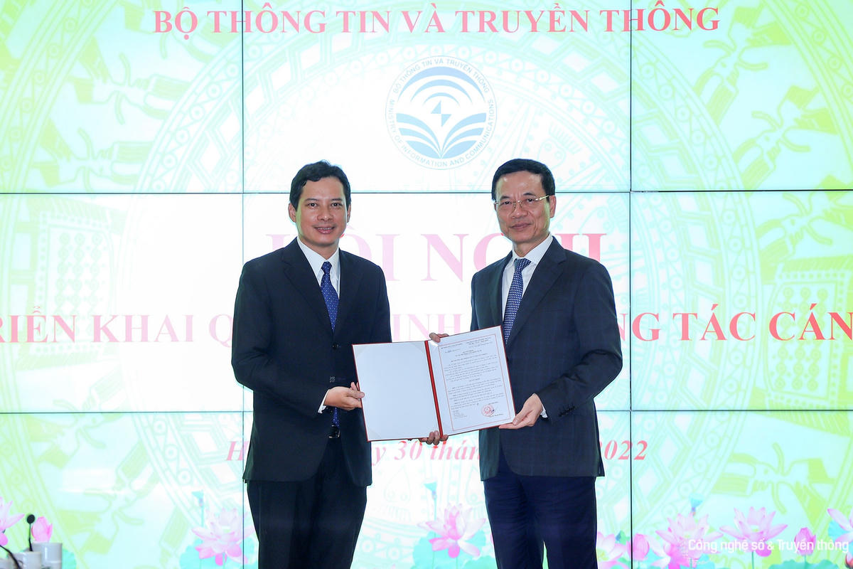 Ông Lê Quang Tự Do được bổ nhiệm giữ vị trí Cục trưởng Cục Phát thanh, Truyền hình và Thông tin điện tử.