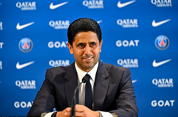 Chủ tịch Nasser Al-Khelaifi: PSG sẽ không để mất trắng Mbappe.