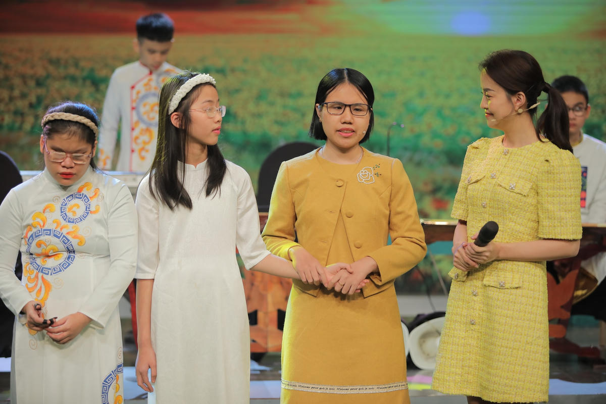 Nghị lực sống của Khương Thị Bích Hằng khiến khán giả vô cùng ngưỡng mộ. 