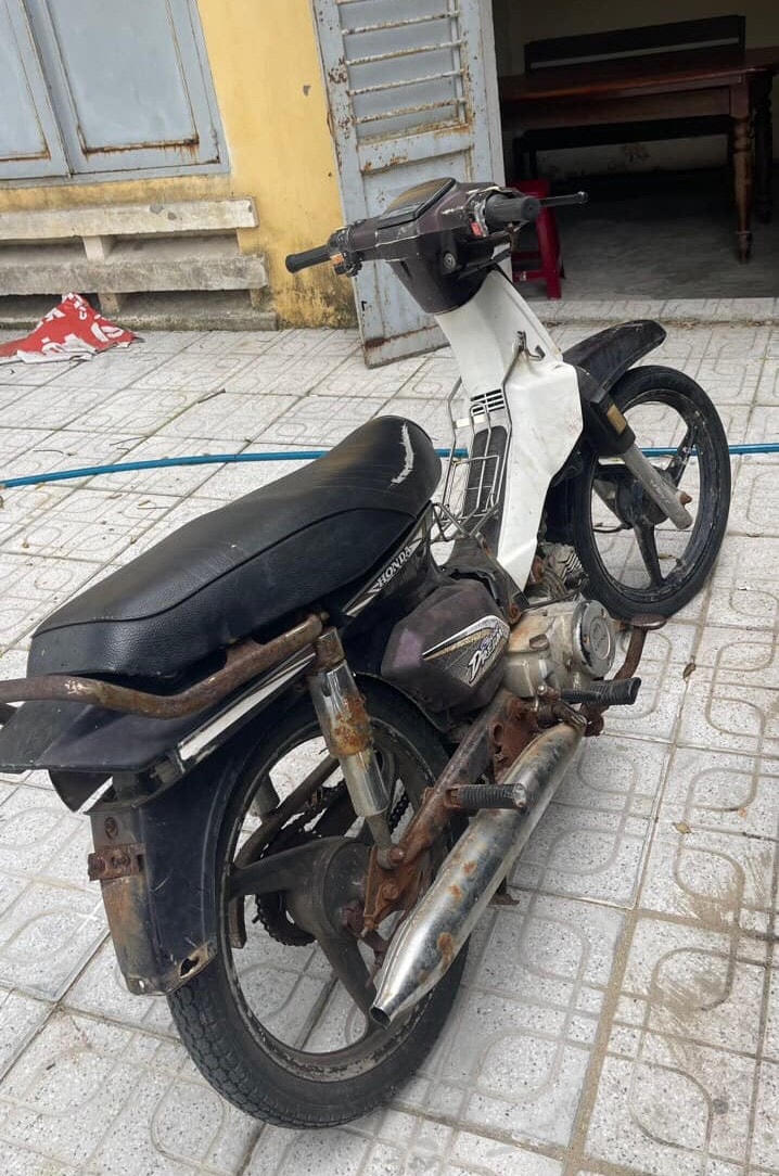 Chiếc xe máy đối tượng Ba dùng để đi cướp tài sản.