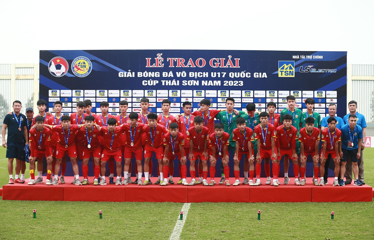 U17 Viettel giành ngôi vô địch giải bóng đá U17 Quốc gia