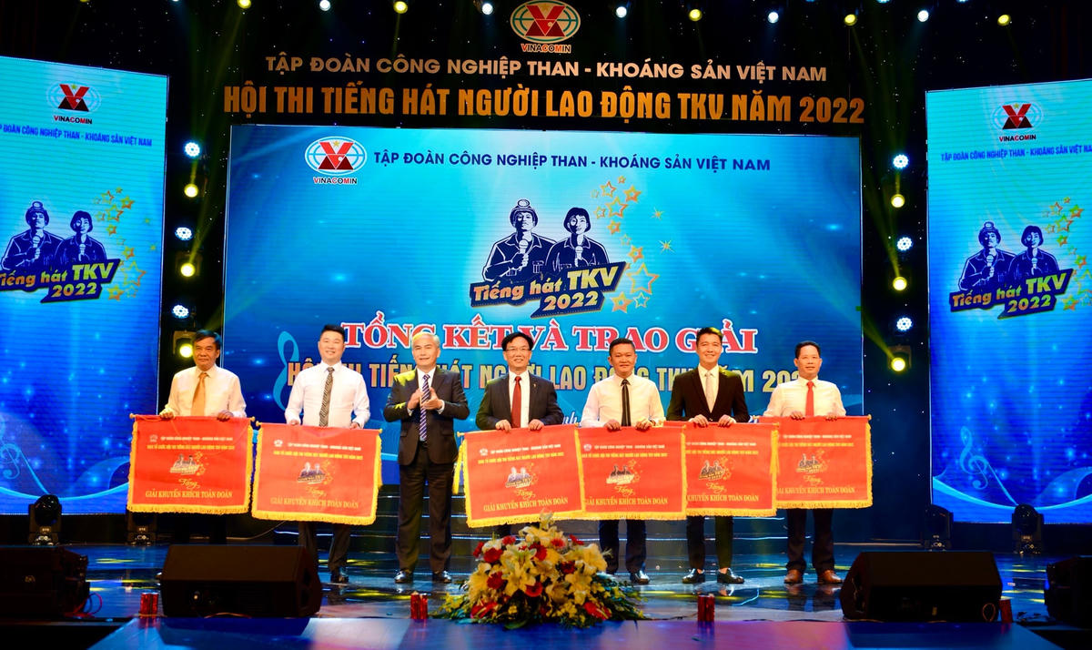 Than Hòn Gai và Tuyển than Cửa Ông đồng đạt giải Nhất Hội thi Tiếng hát người lao động TKV năm 2022