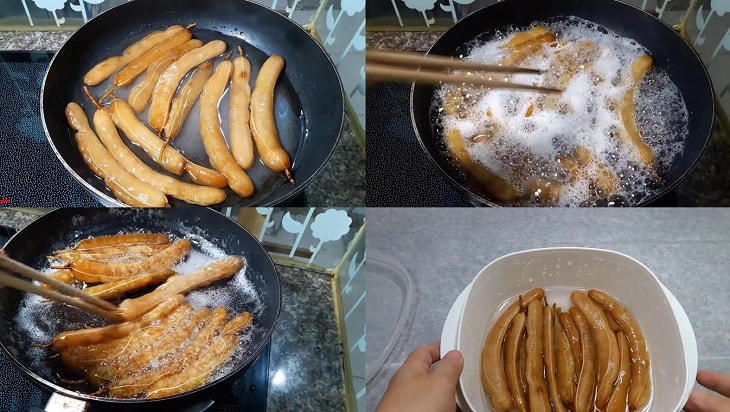 Làm mứt me.