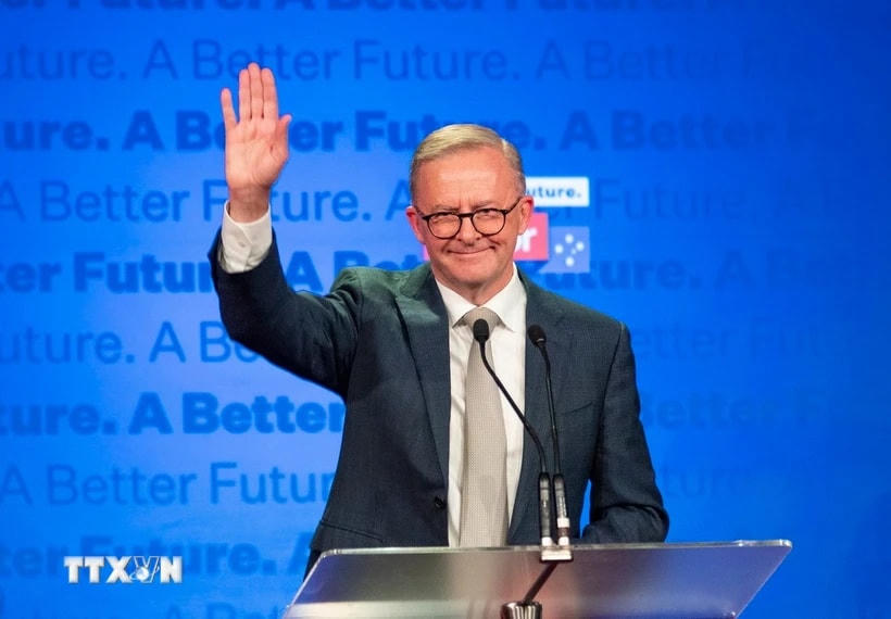 Thủ tướng Australia Anthony Albanese. (Ảnh: THX/TTXVN)