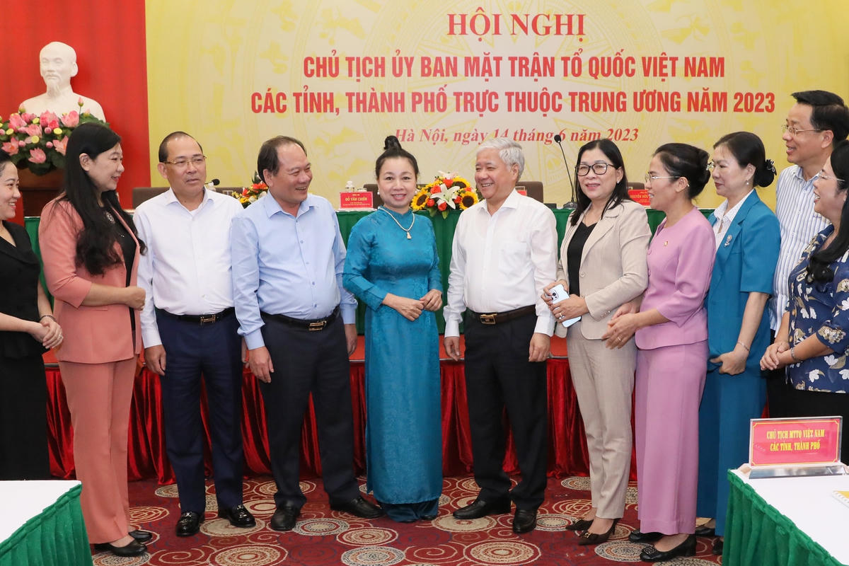 [Ảnh] Hội nghị Chủ tịch Ủy ban MTTQ Việt Nam các tỉnh, thành phố 