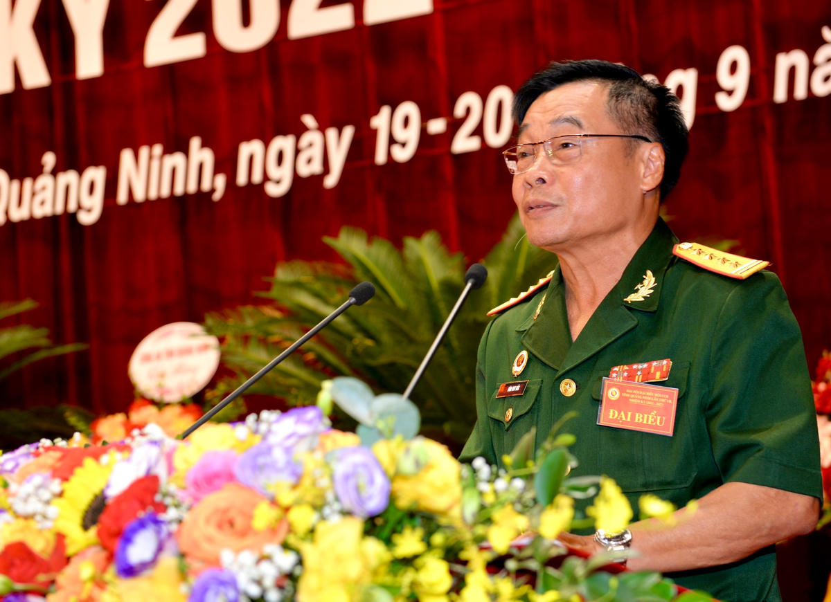 Đại tá Đàm Huy Đắc tái đắc cử Chủ tịch Hội CCB tỉnh Quảng Ninh khóa VII, nhiệm kỳ 2022 – 2027.