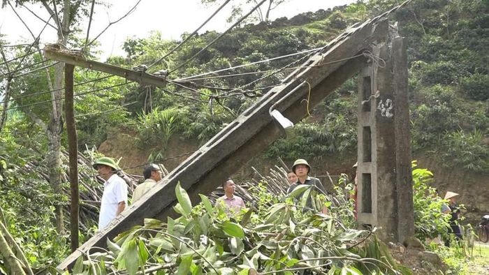 Bắc Quang, Hà Giang thiệt hại nặng nề do mưa lũ