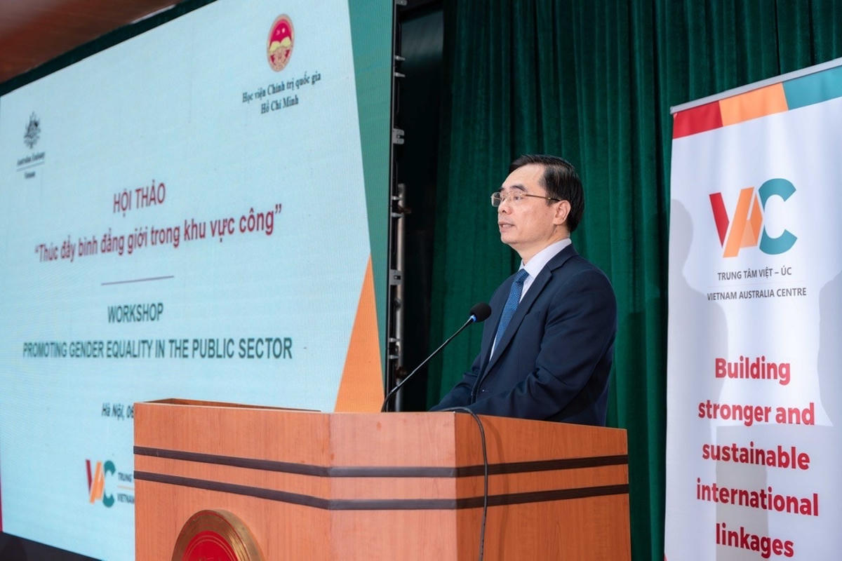 PGS. TS Dương Trung Ý - Phó Giám đốc Học viện Chính trị quốc gia Hồ Chí Minh.