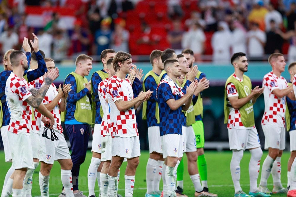 Á quân thế giới đã thi đấu bản lĩnh và giành vé đi tiếp là xứng đáng. (Ảnh: Hải An/Vietnam+).