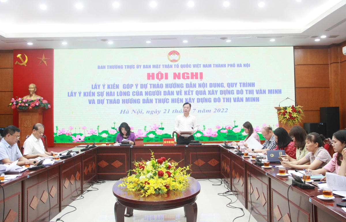 Quang cảnh hội nghị. 