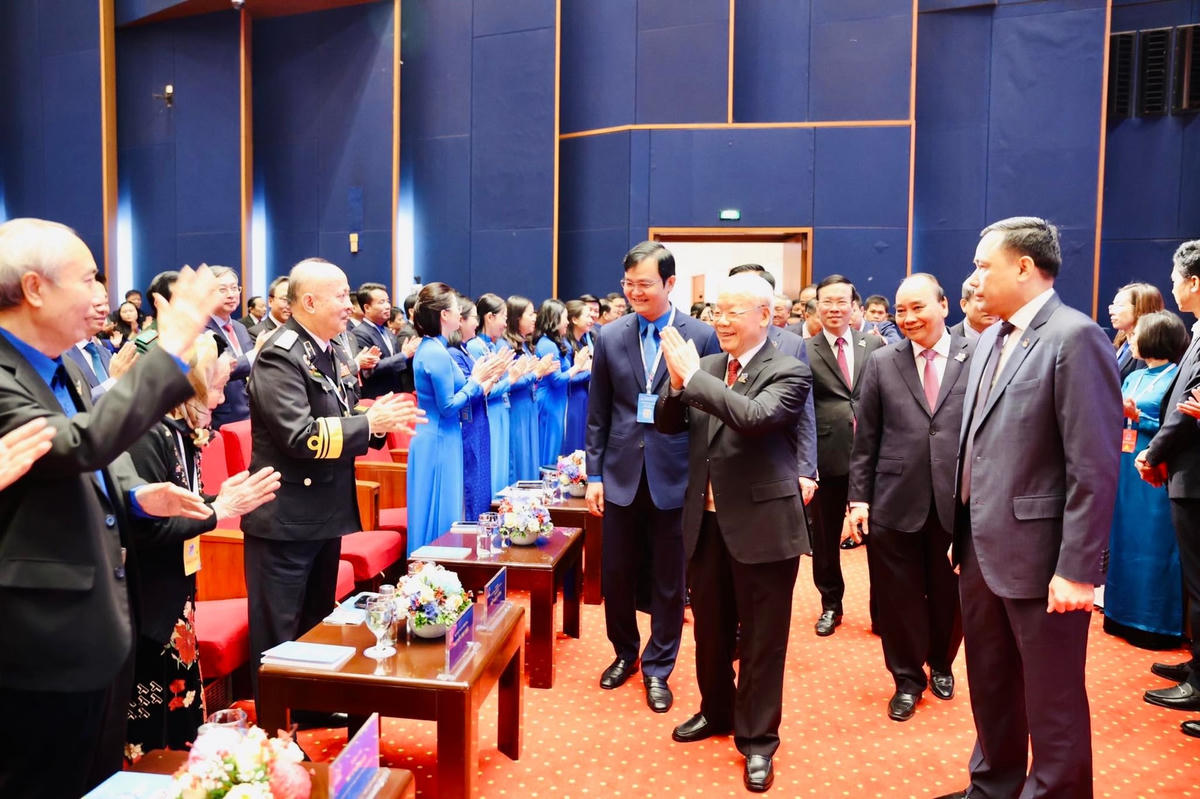 Một số hình ảnh của Lễ khai mạc Đại hội Đoàn toàn quốc lần thứ XII