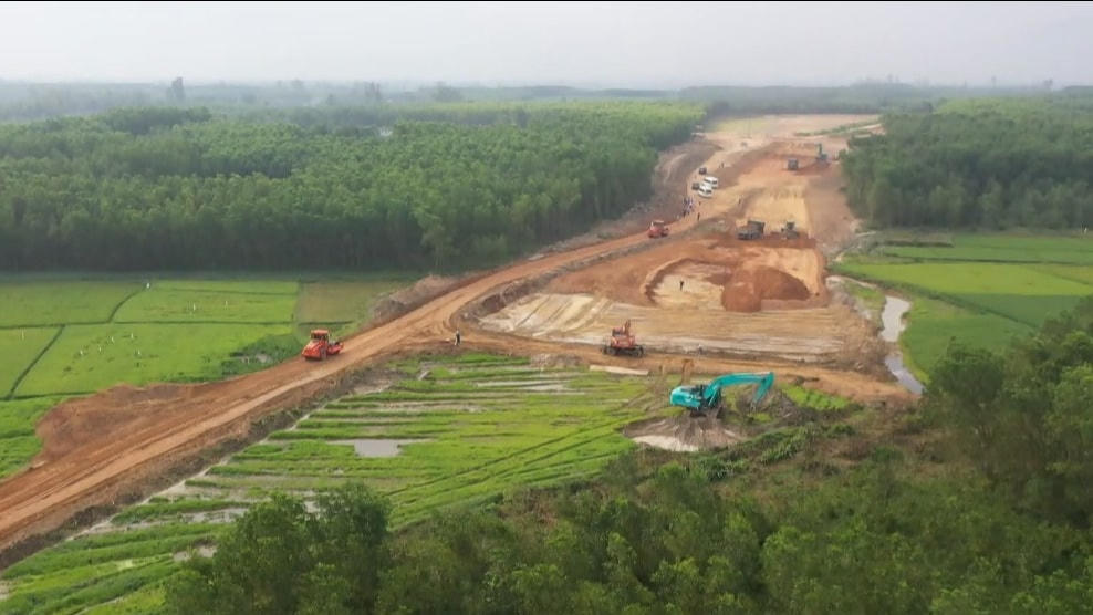 Cao tốc Quảng Ngãi - Hoài Nhơn có chiều dài 88 km, có tổng mức đầu tư 20.469 tỷ đồng. Ảnh minh họa.