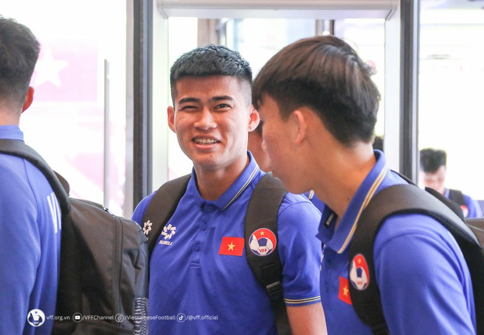 Các cầu thủ U23 Việt Nam. Ảnh: VFF.