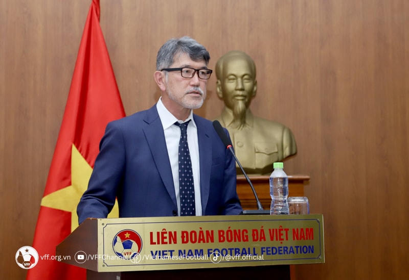Tân Giám đốc kỹ thuật VFF Koshida Takeshi. Ảnh: VFF.