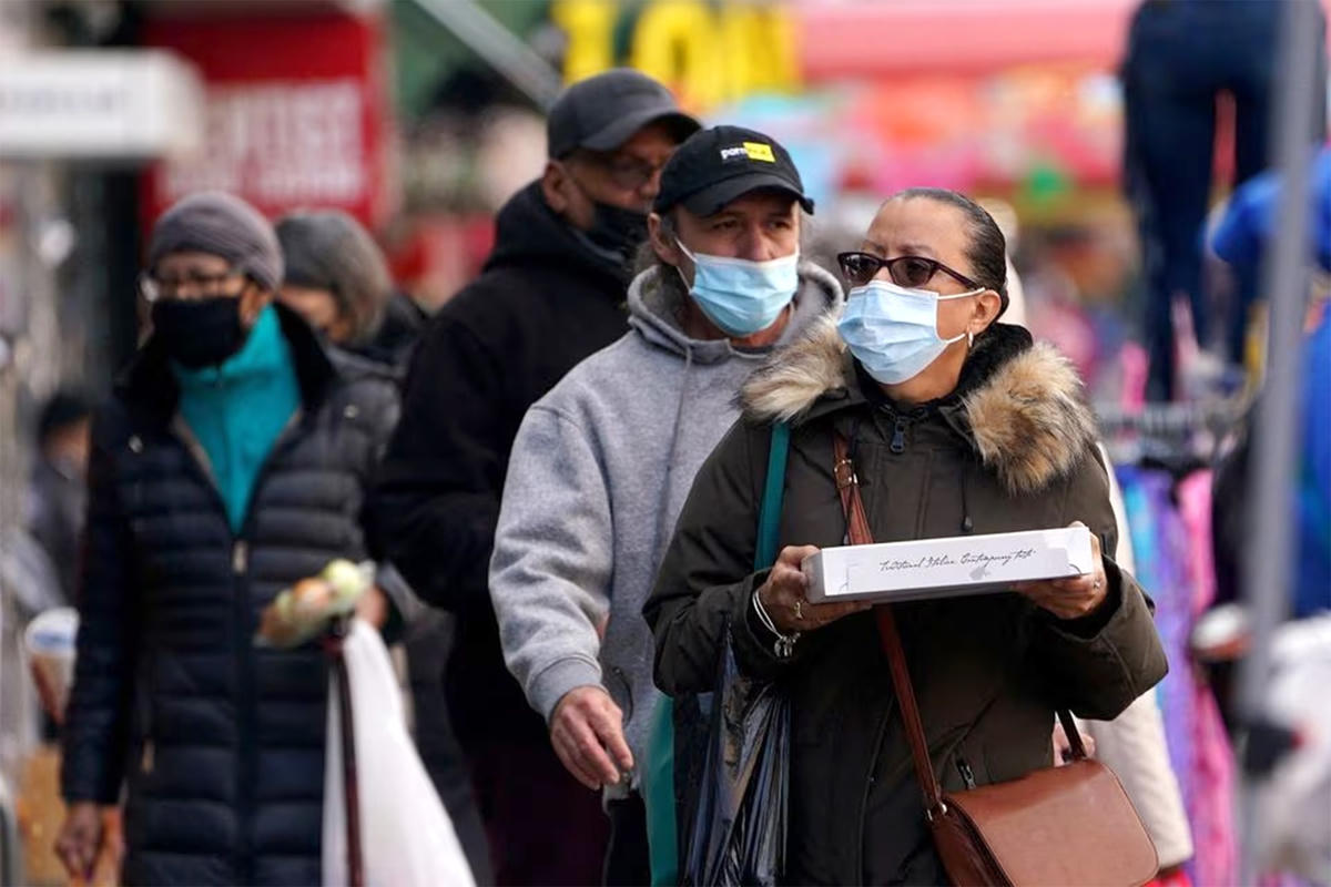Mỹ dự định chấm dứt tuyên bố tình trạng khẩn cấp Covid-19 vào ngày 11/5. Ảnh: Reuters.
