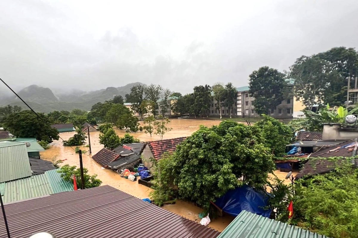 Trận mưa lũ cuối tháng 9/2023 gây thiệt hại hơn 177 tỷ đồng đối với huyện Quỳ Châu.