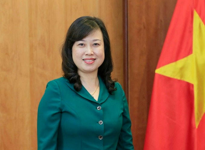 Bộ trưởng Y tế Đào Hồng Lan. Ảnh: Quốc hội.