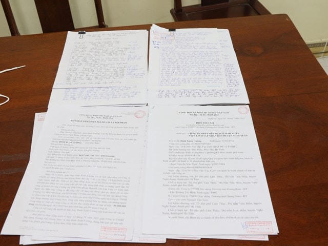 Đơn tố cáo Hoàng Thị Bình.