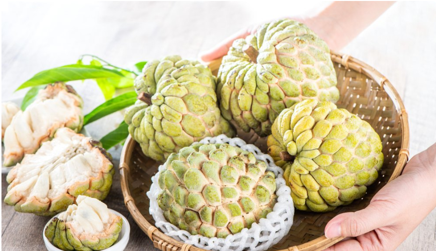 Quả na có nhiều vitamin.  