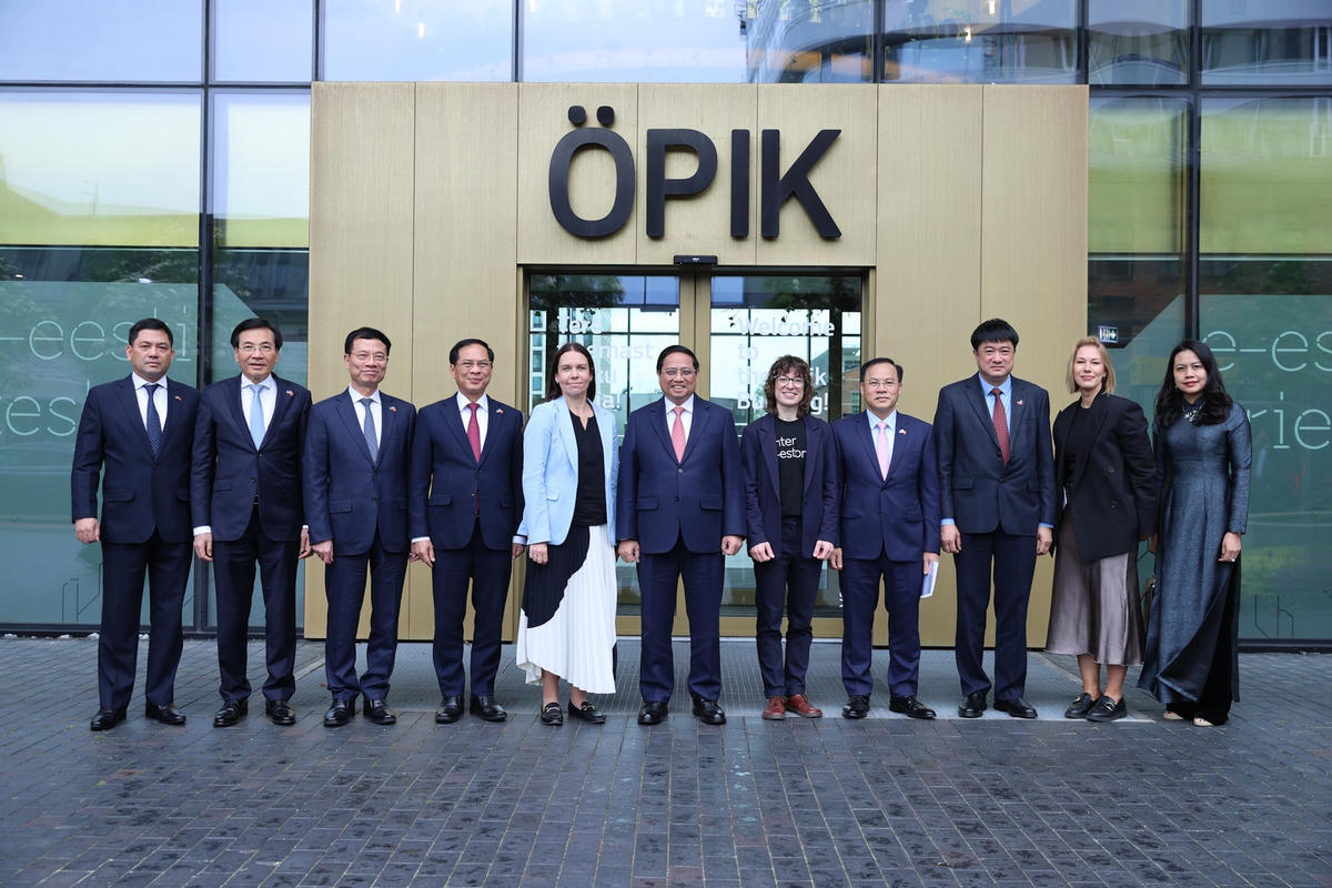 Thủ tướng thăm trung tâm chính phủ số hàng đầu thế giới tại Estonia- Ảnh 6.