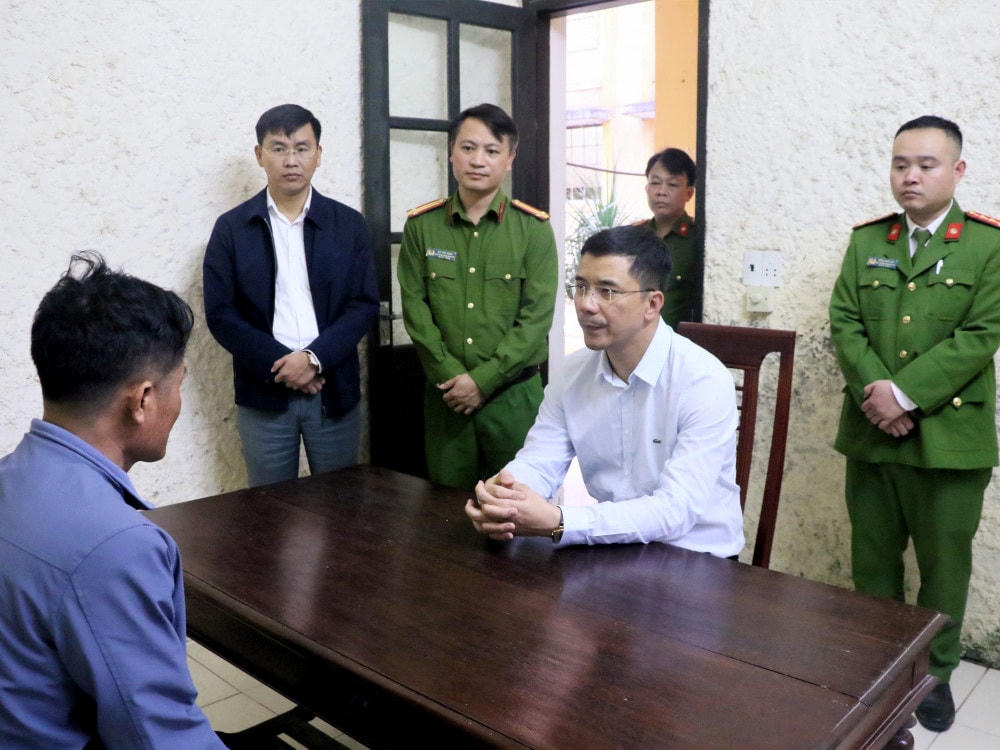 Thượng tá Nguyễn Hồng Phong, Giám đốc Công an tỉnh chỉ đạo xỷ lý nghiêm hành vi của đối tượng Trần Văn Năng.