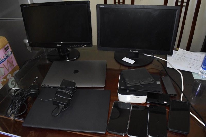 Tang vật của vụ án.