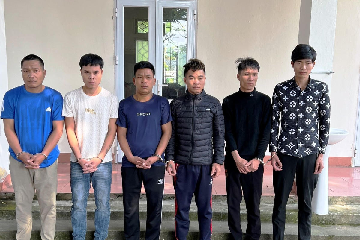 6 người trong đường dây ma túy liên tỉnh bị bắt giữ.