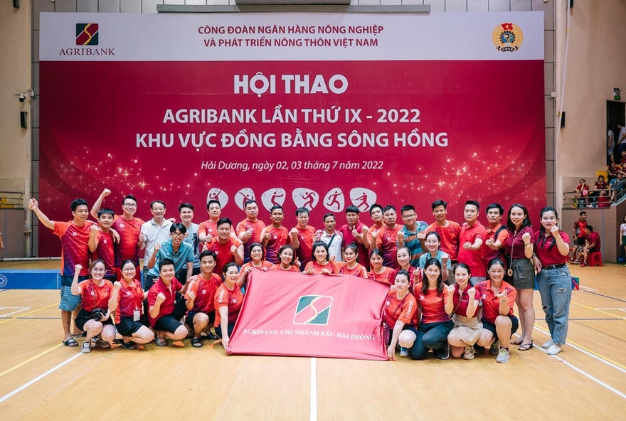 Bế mạc Hội thao Agribank lần thứ 9 năm 2022 - Khu vực Đồng bằng sông Hồng