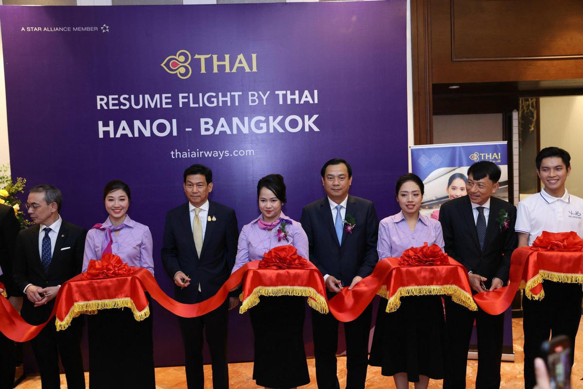 Thai Airways chính thức khai trương đường bay trở lại tại thị trường Việt Nam vào cuối tháng 10.