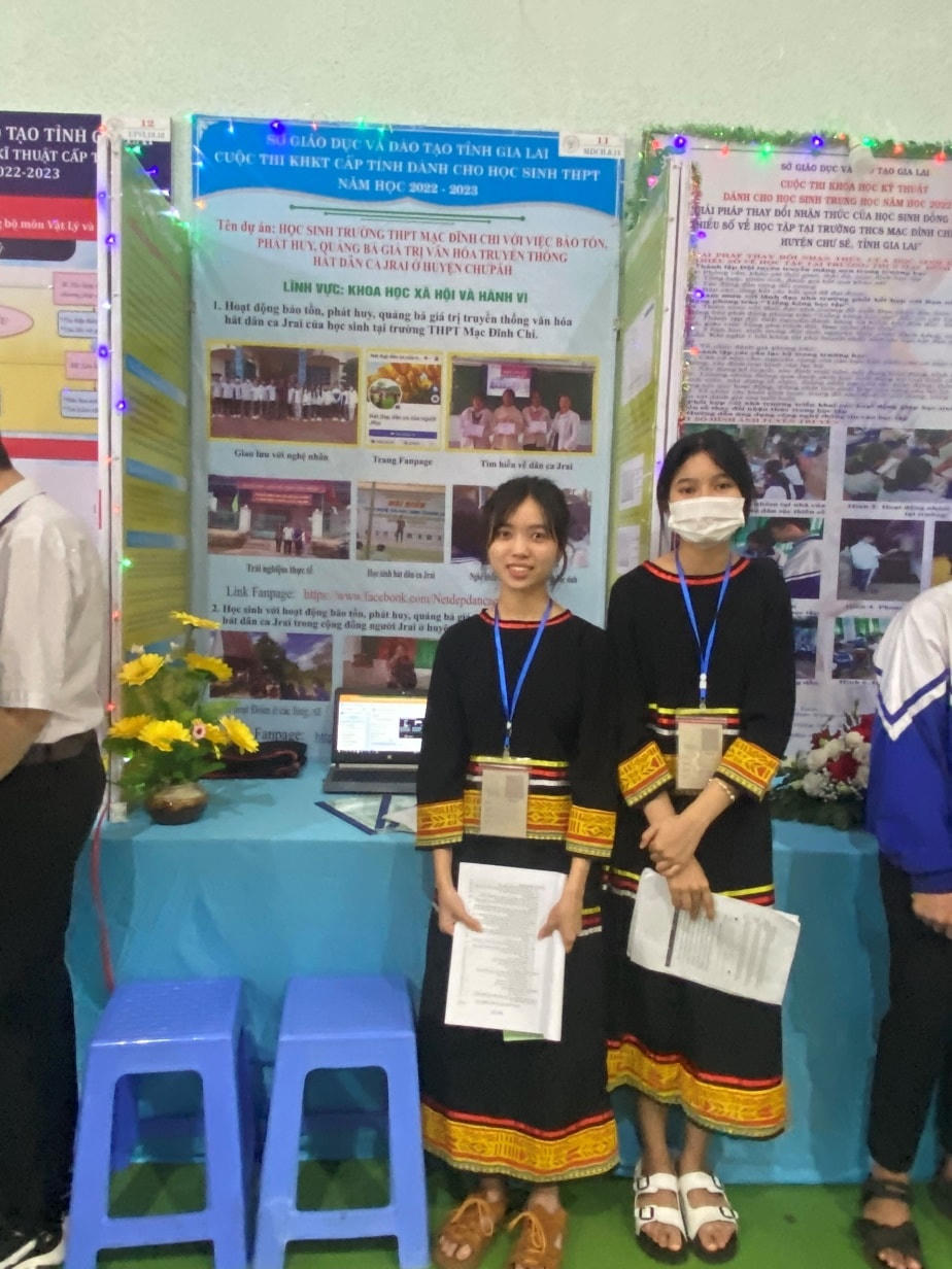 Dự án của học sinh tham gia Cuộc thi Khoa học Kỹ thuật cấp tỉnh.