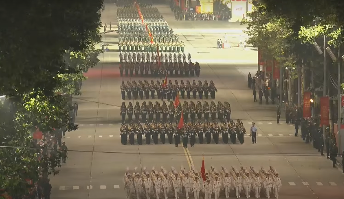 Buổi sơ duyệt diễu binh