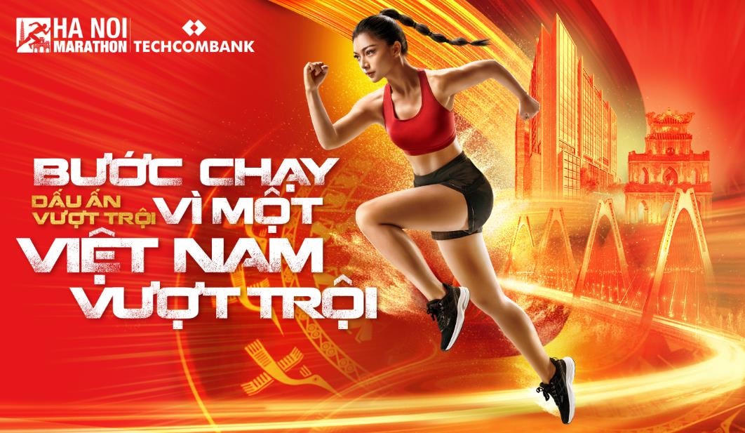 Giải Hà Nội Marathon Techcombank chính thức khai mạc, thu hút gần 7.000 VĐV tham gia