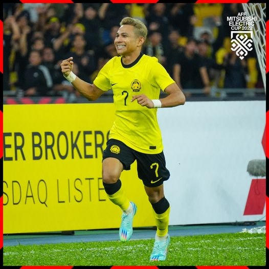 Faisal Halim là cầu thủ ghi bàn cho ĐT Malaysia. Ảnh: AFF Mitsubishi Electric Cup.