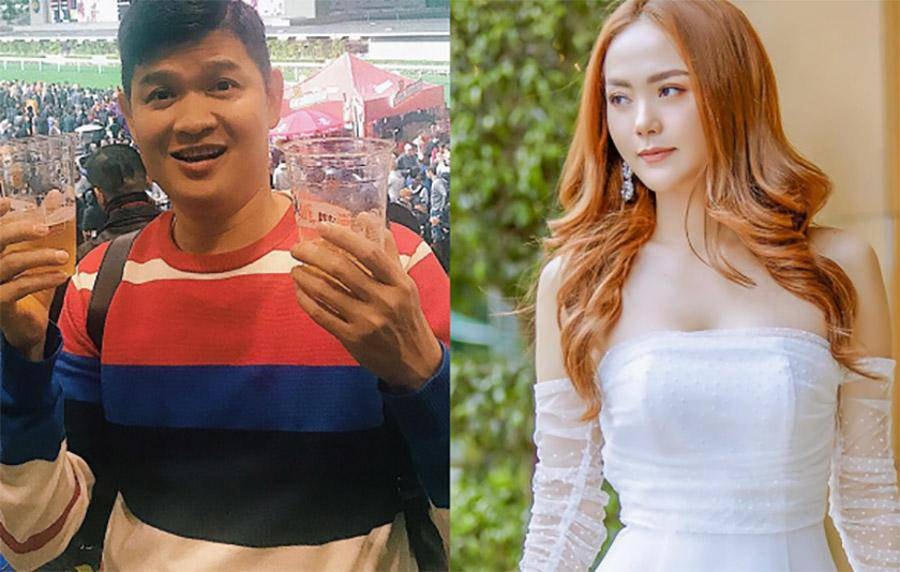 Bạn trai đại gia hơn Minh Hằng 10 tuổi. 