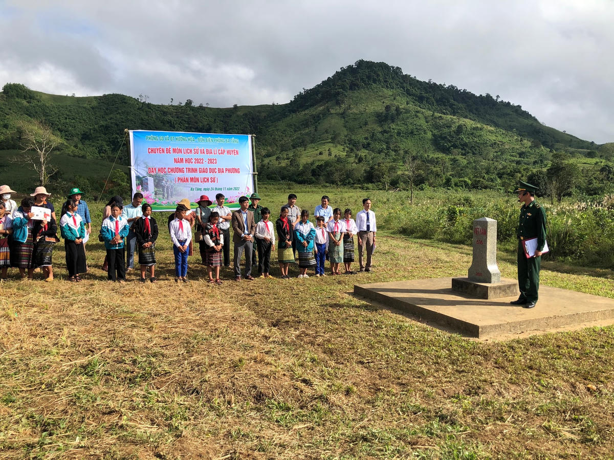 “Tiết học Biên giới” giúp các em học sinh có thêm nhiều kiến thức bổ ích về biên giới; vun đắp thêm lòng tự hào dân tộc, tình yêu quê hương, đất nước. 