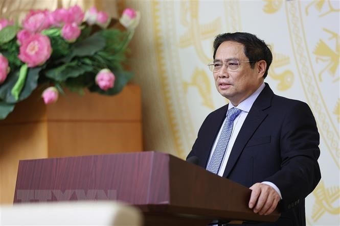 Thủ tướng Phạm Minh Chính. (Ảnh: Dương Giang/TTXVN).