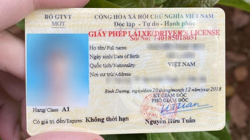 Nếu dự thảo trên sẽ không còn bằng lái xe các hạng A1, A4, B1, B2, E, FB2, FD, FE, FC. Ảnh minh họa.