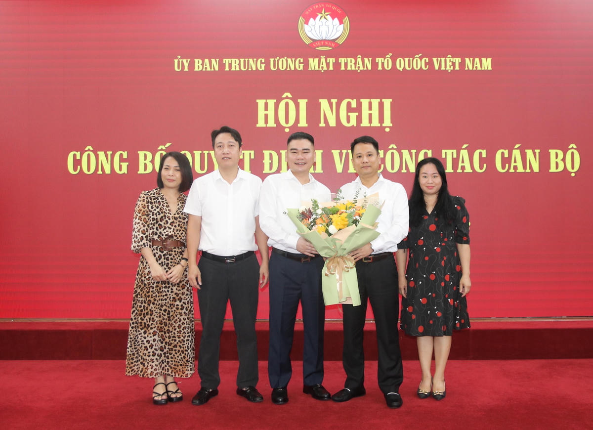 Nhà báo Trần Bảo Trung được bổ nhiệm Phó Tổng Biên tập Tạp chí Mặt trận