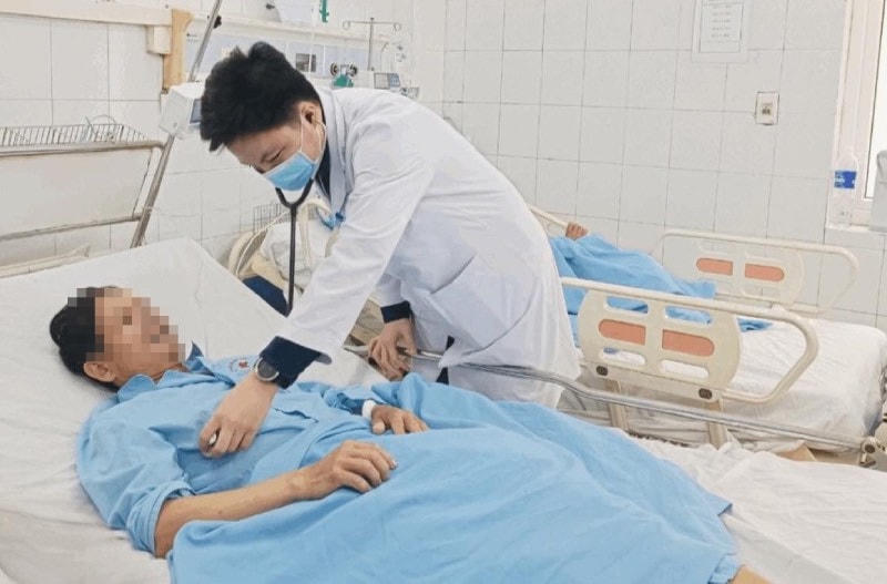 Bệnh nhân H, được cấp cứu tại BVĐK tỉnh Thanh Hóa.