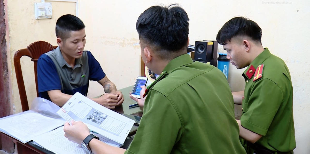 Hà Văn Hùng (trú huyện Như Xuân) được xác định là 1 trong 3 trưởng nhóm chuyên tuyển CTV.