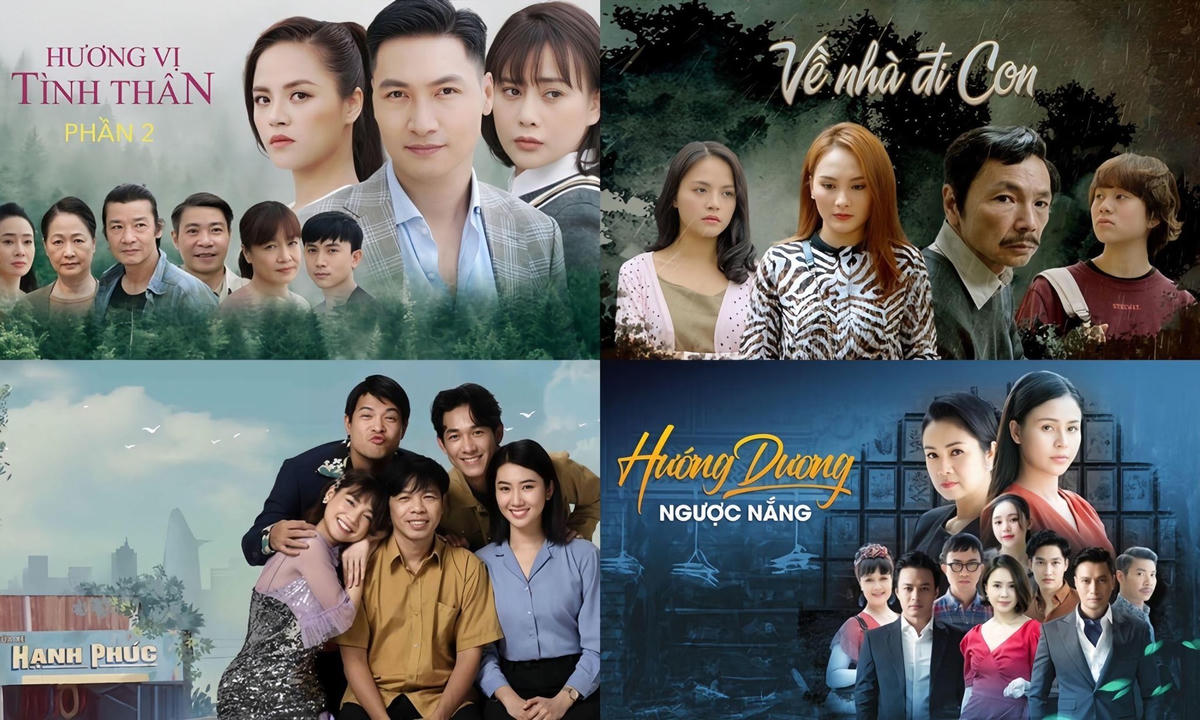 Những bộ phim truyền hình “đình đám” một thời trên phương tiện phát sóng truyền thống.