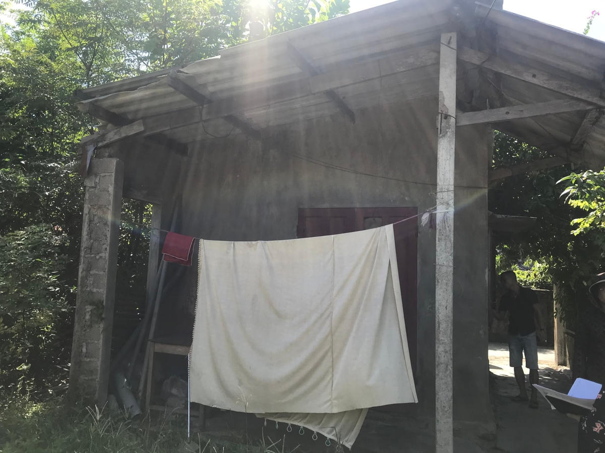Căn nhà nhỏ chưa đầy 10 m2 của ông Dương Công Khánh.