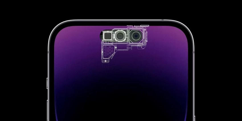 Camera trước tự động lấy nét. Ảnh: Apple.