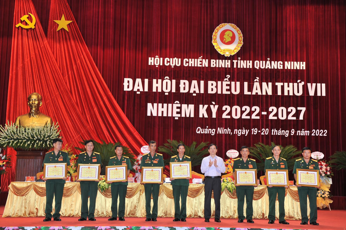 Đại tá Đàm Huy Đắc tái đắc cử Chủ tịch Hội Cựu Chiến binh tỉnh Quảng Ninh