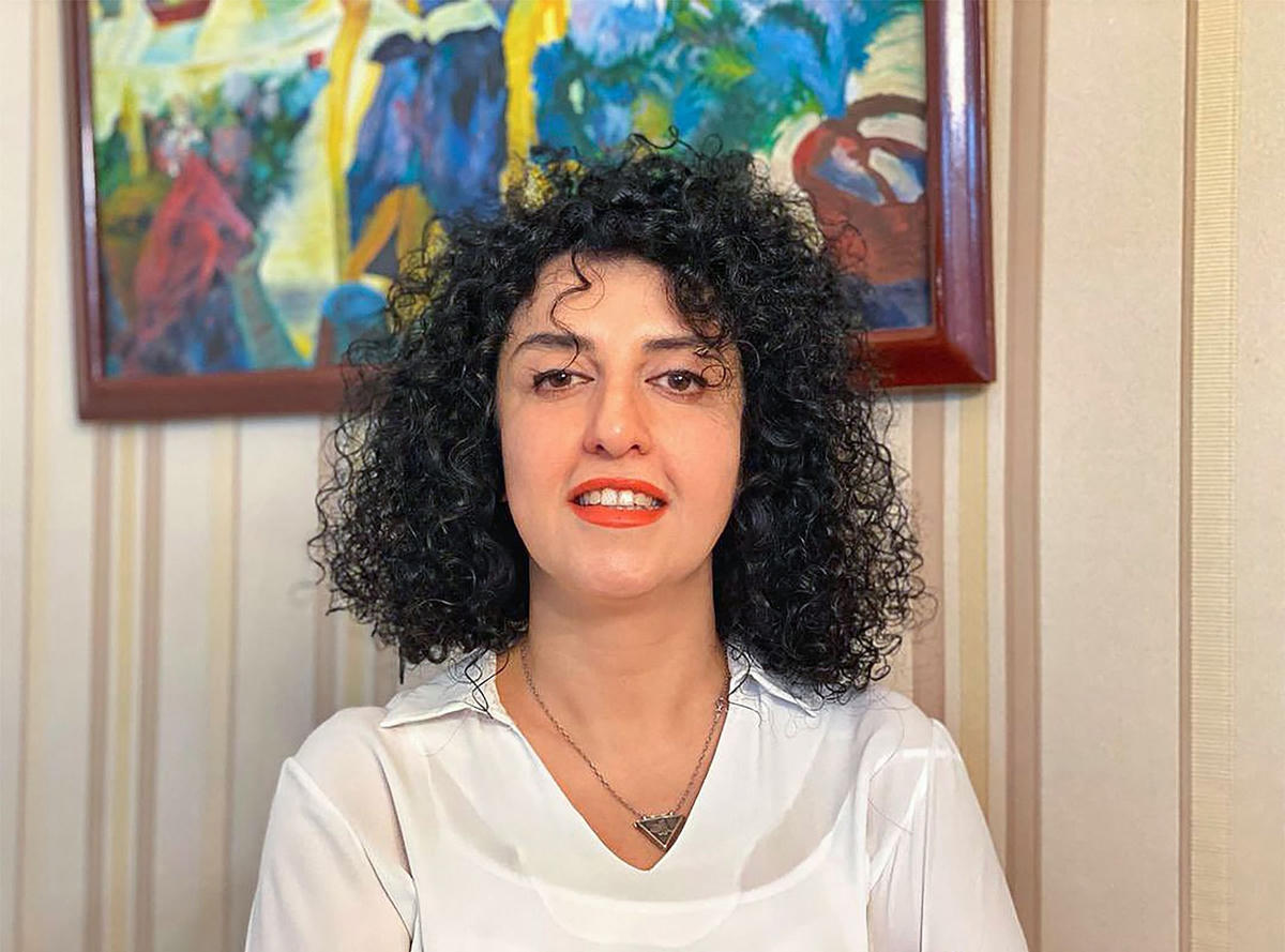 Bà Narges Mohammadi. Ảnh: AFP.