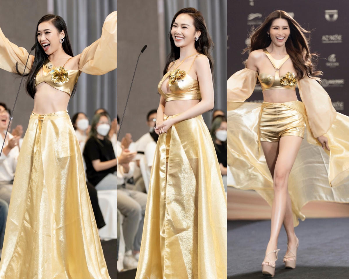 Hot TikToker Hoàng Thị Kim Chi, Chế Nguyễn Quỳnh Châu và Huỳnh Thới Ngọc Thảo… cũng xuất sắc giành tấm vé cùng Top 53 bước vào vòng chung khảo.