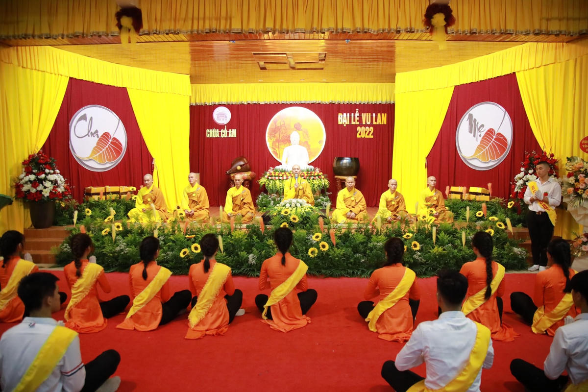 Đại lễ Vu Lan được xem là một trong 2 ngày lễ lớn của Phật giáo. Ảnh: ST. 